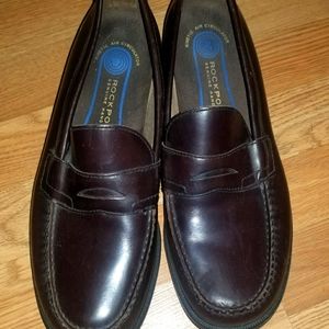 Rockport Comfort Slip On Brown Penny Loafers Mens Size   10.5 W